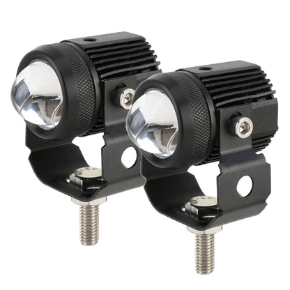 2 ชิ้น DC9-36V / 20W / 6000K / 3000K / 2000LM รถจักรยานยนต์ไฟหน้าสองสี / ไฟตัดหมอก, 20W