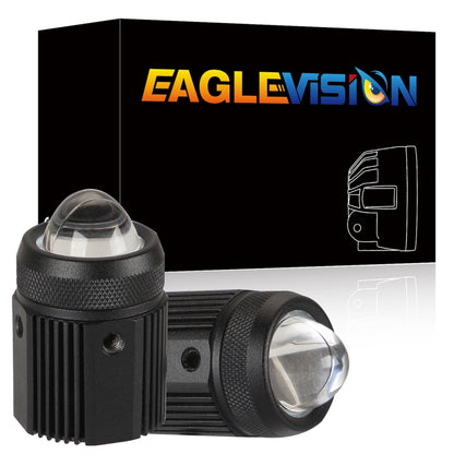 2 ชิ้น DC9-36V / 20W / 6000K / 3000K / 2000LM รถจักรยานยนต์ไฟหน้าสองสี / ไฟตัดหมอก, 20W