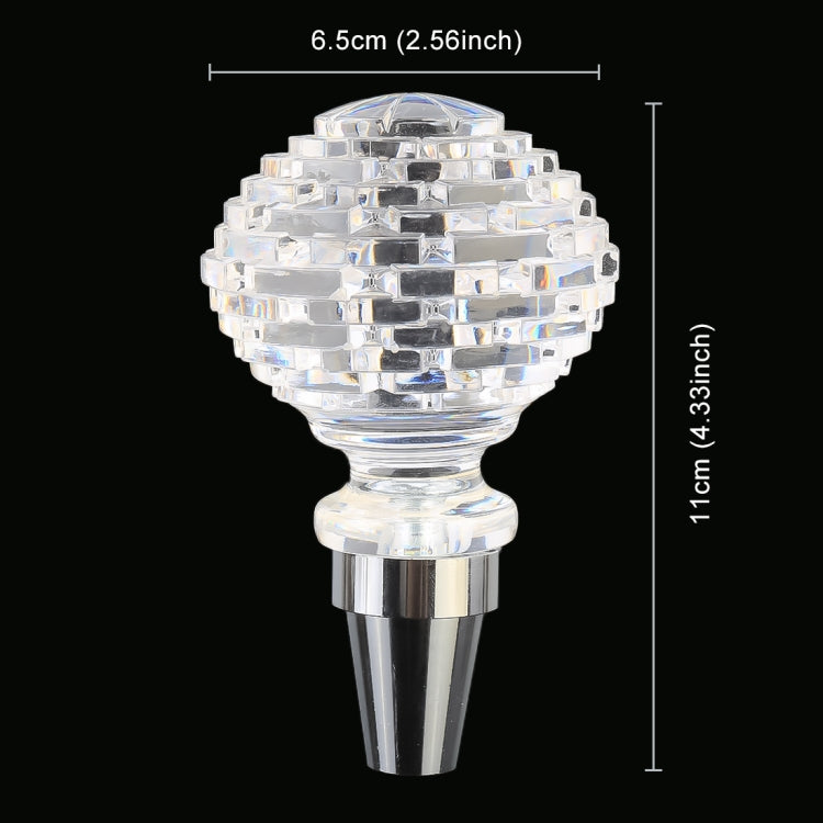 Universal รถ Nest รูปคริสตัลหัวเกียร์เกียร์ SHIFT KNOB, 1