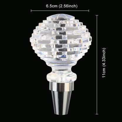 Universal รถ Nest รูปคริสตัลหัวเกียร์เกียร์ SHIFT KNOB, 1