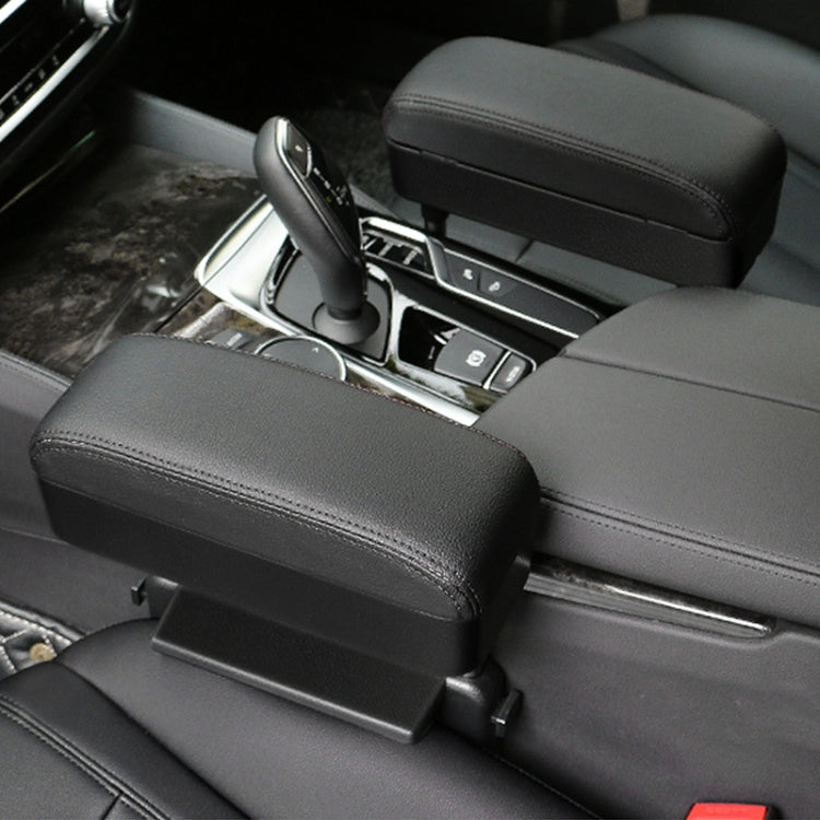 Universal Car Wireless Qi Standard Charger หนัง PU ห่อกล่องเบาะรถกล่อง Mat พร้อมกล่องเก็บ, 1pc(Black), 1pc(Black Red), 1pc(Black White), 1pc(Grey), 1pc(Beige), 1pc(Brown)