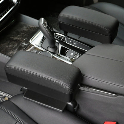 Universal Car Wireless Qi Standard Charger หนัง PU ห่อกล่องเบาะรถกล่อง Mat พร้อมกล่องเก็บ, 1pc(Black), 1pc(Black Red), 1pc(Black White), 1pc(Grey), 1pc(Beige), 1pc(Brown)