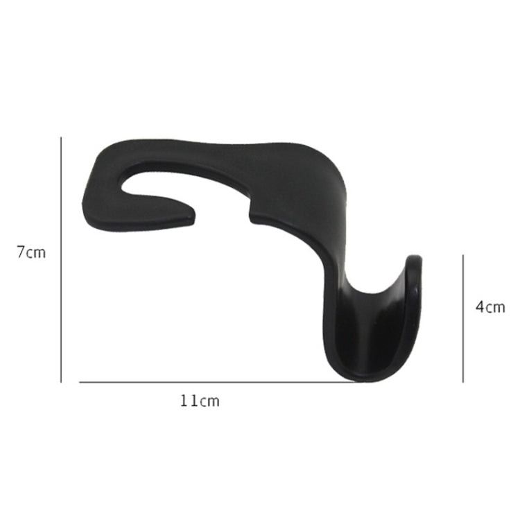 ตะขอ PP เบาะหลังรถยนต์ 2 ชิ้น, Car Back Seat Hook