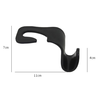 ตะขอ PP เบาะหลังรถยนต์ 2 ชิ้น, Car Back Seat Hook