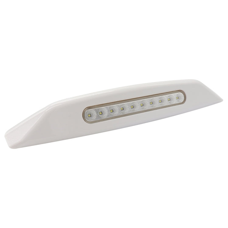 DC 12V 3W 6000K Marine เรือ Caravan RV กันน้ำ LED สปอตไลท์บันไดดาดฟ้าโดมโคมไฟเพดานโคมไฟ, White Shell