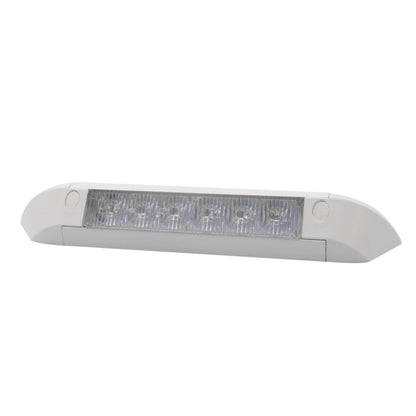 DC 12V 2.6W 6000K IP67 Marine RV กันน้ำ LED บันไดดาดฟ้าโดมโคมไฟเพดานโคมไฟ, ฐานอลูมิเนียม, Aluminum Alloy Base