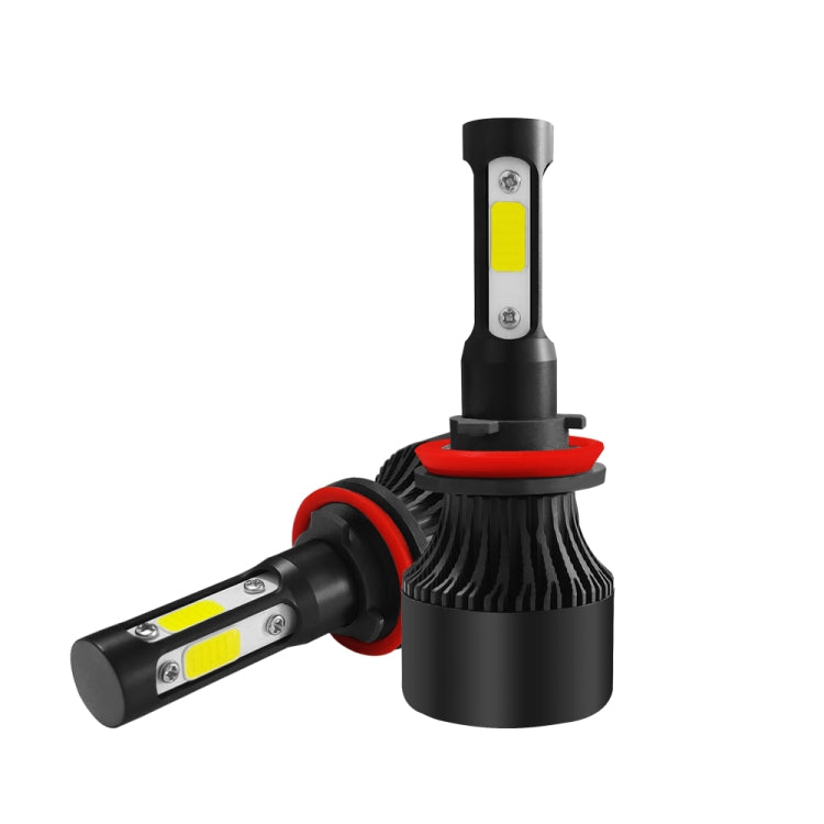 2 ชิ้น S2 H8 / H9 / H11 DC9-36V / 25W / 6000K / 2500LM IP68 ไฟหน้ารถ LED, H8 / H9 / H11