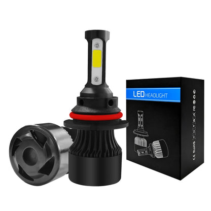 2 ชิ้น S2 9007 / HB5 DC9-36V / 25W / 6000K / 2500LM IP68 ไฟหน้ารถ LED, 9007 / HB5