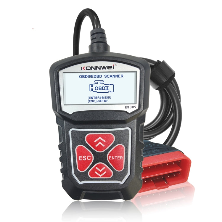 KONNWEI KW309 V309 V310 MS309 เครื่องอ่านโค้ด OBD2 เครื่องสแกนเนอร์เครื่องมือวินิจฉัย, KW309