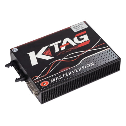 KTAG V7.020 บอร์ด PCB สีแดงเครื่องมือการเขียนโปรแกรม ECU โทเค็นไม่จำกัด, ปลั๊ก EU, EU Plug
