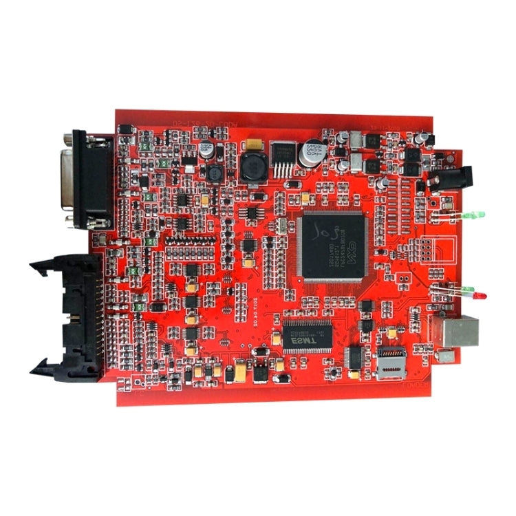 KTAG V7.020 บอร์ด PCB สีแดงเครื่องมือการเขียนโปรแกรม ECU โทเค็นไม่จำกัด, ปลั๊ก EU, EU Plug