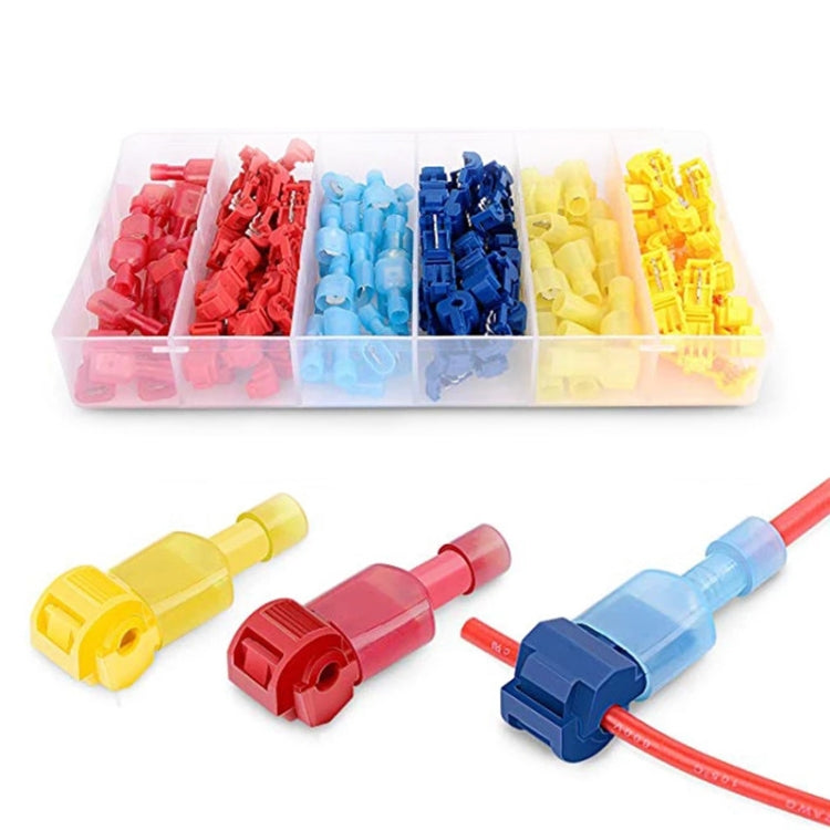 120 in 1 Universal T Shape Push Clamp Solderless ลวด เชื่อมต่อ Fast Wiring Terminal Insulated Joint เชื่อมต่อ ชุด