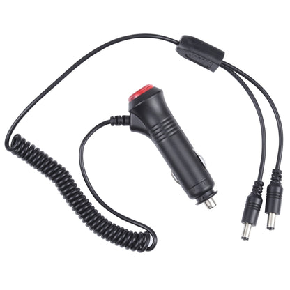 12-24V รถ สวิตช์ไฟแช็กบุหรี่เสียบเข้ากับสายไฟสปริงชาร์จ DC5.5x2.1 มม, Switch Plug