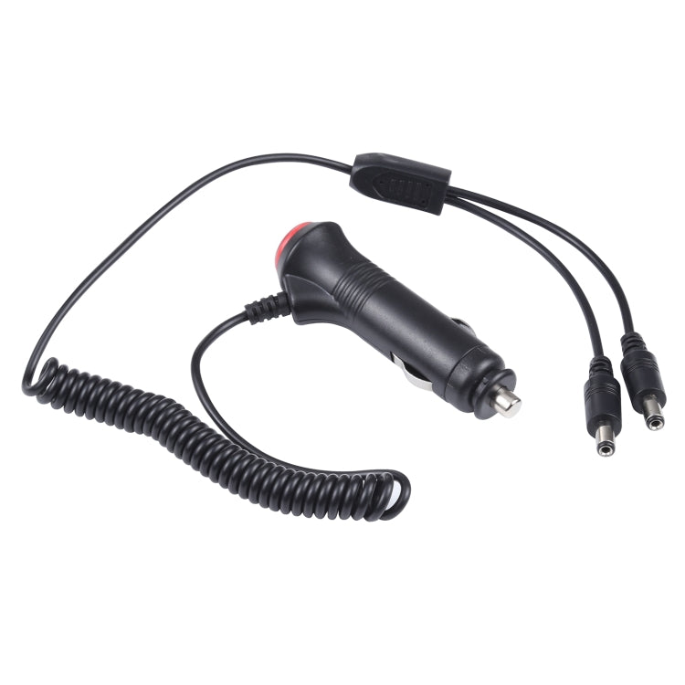 12-24V รถ สวิตช์ไฟแช็กบุหรี่เสียบเข้ากับสายไฟสปริงชาร์จ DC5.5x2.1 มม, Switch Plug