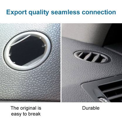 รถด้านซ้ายแดชบอร์ดขนาดเล็ก Air Outlet Circular เครื่องปรับอากาศ Outlet สำหรับ Mercedes-Benz C Class W204, Left Side for W204 (Black), Left Side for W204 (Brown)