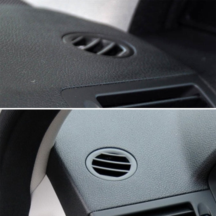 รถด้านซ้ายแดชบอร์ดขนาดเล็ก Air Outlet Circular เครื่องปรับอากาศ Outlet สำหรับ Mercedes-Benz C Class W204, Left Side for W204 (Black), Left Side for W204 (Brown)