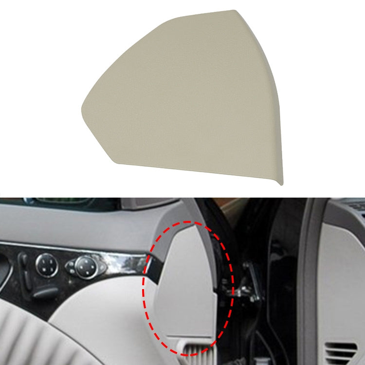 รถด้านซ้ายด้านหน้าประตู Trim แผงพลาสติก 2117270148 สำหรับ Mercedes-Benz E Class W211 2003-2008, Left Side (Black), Left Side (Grey), Left Side (Light Yellow), Left Side (Yellow)