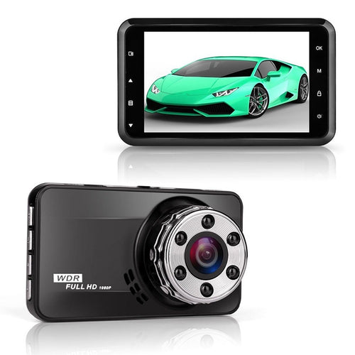 T638 รถ DVR USB เครื่องบันทึกการขับขี่ที่ซ่อนอยู่ HD Night Vision จอภาพวิดีโอย้อนกลับ, T638