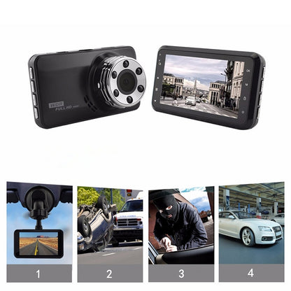 T638 รถ DVR USB เครื่องบันทึกการขับขี่ที่ซ่อนอยู่ HD Night Vision จอภาพวิดีโอย้อนกลับ, T638