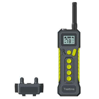 Tsattine T10 IP68 อุปกรณ์ฝึกสุนัขกันน้ำ 2000FT พร้อมไฟ LCD, T10