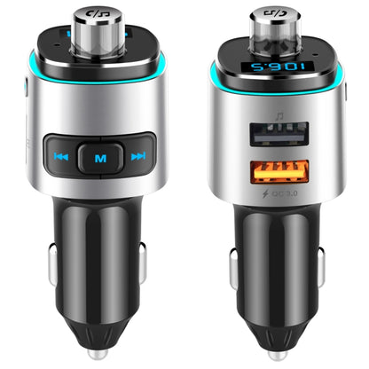 BC42 บลูทู ธ 5.0 มัลติฟังก์ชั่นรถโคมไฟบรรยากาศสีสันสดใสเครื่องเล่น MP3 รองรับการ์ด TF และดิสก์ U และ FM, BC42