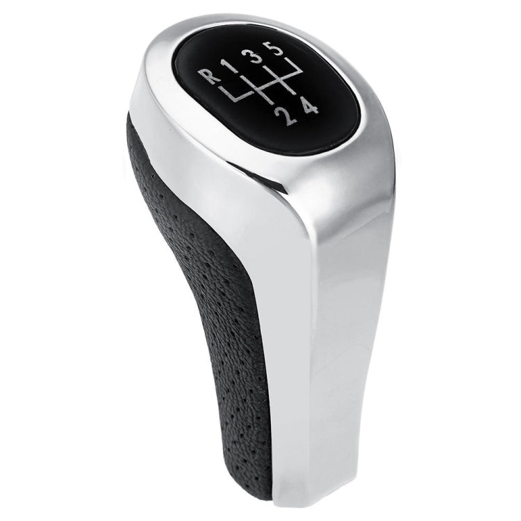 รถ 5-speed Matte Silver Gear Shift Lever Knob สำหรับ BMW, 5-speed Matte Silver