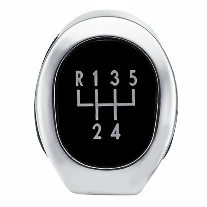 รถ 5-speed Matte Silver Gear Shift Lever Knob สำหรับ BMW, 5-speed Matte Silver