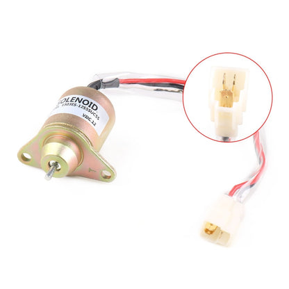 โซลินอยด์วาล์ว Flameout ของเครื่องยนต์ Yanmar 1503ES-12S5SUC5S, 1503ES-12S5SUC5S