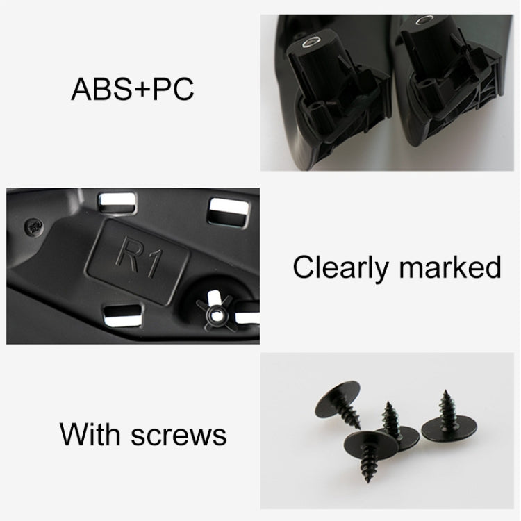 ที่จับประตูที่เท้าแขนภายในรถ 4 ใน 1 5141 7279 311 สำหรับ BMW F30 F35 ขับรถทางซ้าย, 4 in 1