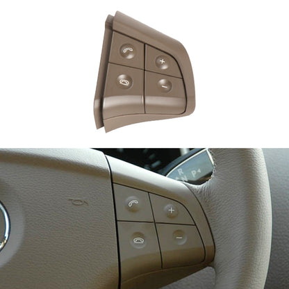 รถด้านขวา 4 ปุ่มพวงมาลัยปุ่มสวิทช์แผง 1648200110 สำหรับ Mercedes-Benz W164,ขับรถซ้าย, Right Side 4-button (Black), Right Side 4-button (Coffee), Right Side 4-button (Grey)