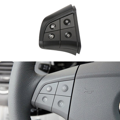รถด้านซ้าย 4 ปุ่มพวงมาลัยปุ่มสวิทช์แผง 1648200010 สำหรับ Mercedes-Benz W164,ขับรถซ้าย, Left Side 4-button (Black), Left Side 4-button (Coffee), Left Side 4-button (Grey)