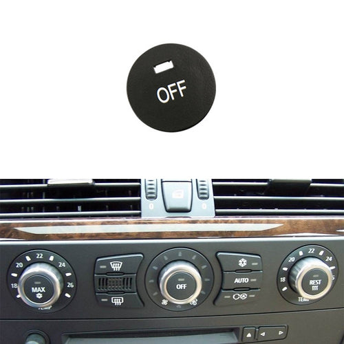 รถเครื่องปรับอากาศแผงสวิทช์ปุ่มปิดคีย์ 6131 9250 196-1 สำหรับ BMW E60 2003-2010,ขับรถซ้าย, OFF