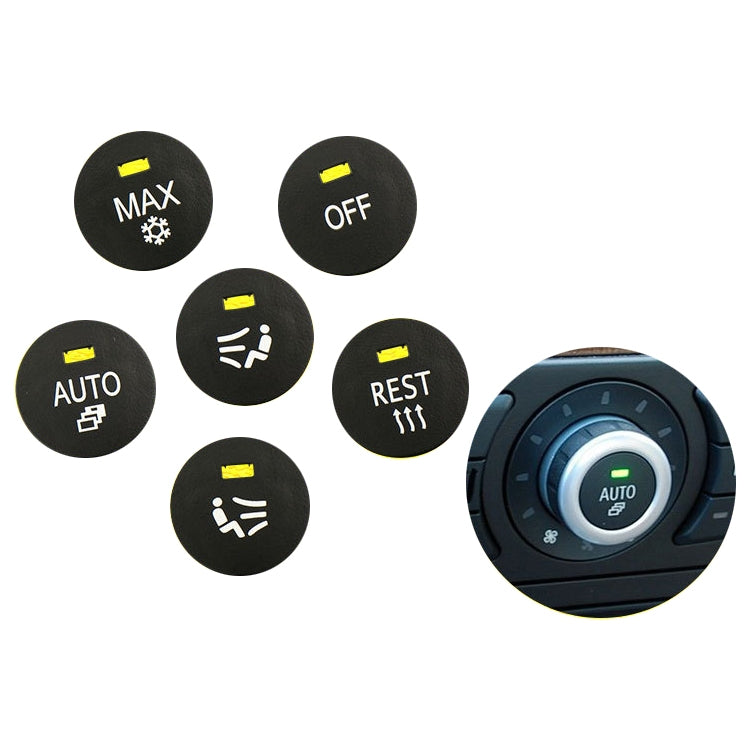 เครื่องปรับอากาศรถยนต์แผงปุ่มสวิทช์อัตโนมัติ 6131 9250 196-1 สำหรับ BMW E60 2003-2010,ขับรถซ้าย, AUTO