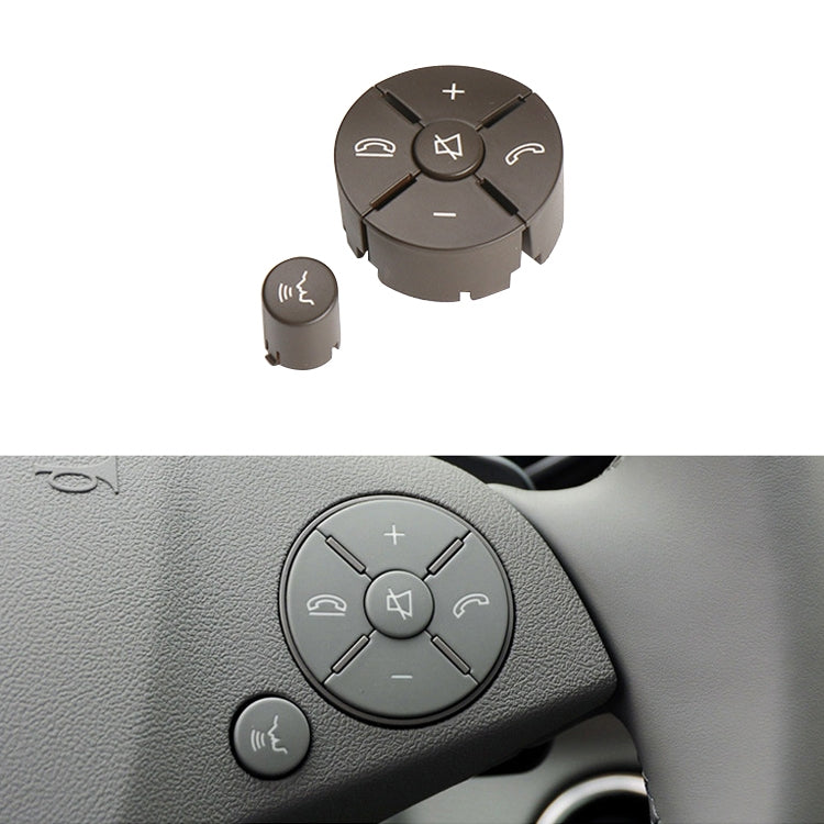 รถด้านขวาพวงมาลัยแผงปุ่มสวิทช์สำหรับ Mercedes-Benz W204 2007-2014,ขับรถซ้าย, Right Side (Black), Right Side (Grey), Right Side (Beige), Right Side (Brown)