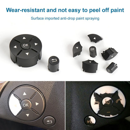 รถด้านขวาพวงมาลัยแผงปุ่มสวิทช์สำหรับ Mercedes-Benz W204 2007-2014,ขับรถซ้าย, Right Side (Black), Right Side (Grey), Right Side (Beige), Right Side (Brown)