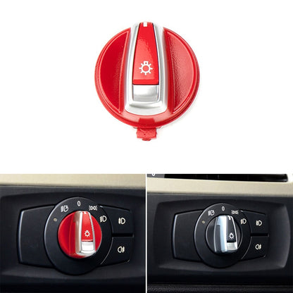 ไฟหน้ารถปุ่มสวิทช์ฝาครอบลูกบิด 6131 6932 796 สำหรับ BMW X1 2009-2015,ขับรถซ้าย