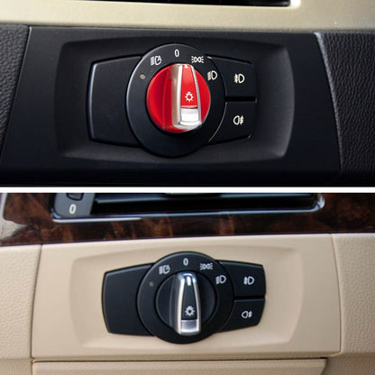 ไฟหน้ารถปุ่มสวิทช์ฝาครอบลูกบิด 6131 6932 796 สำหรับ BMW X1 2009-2015,ขับรถซ้าย
