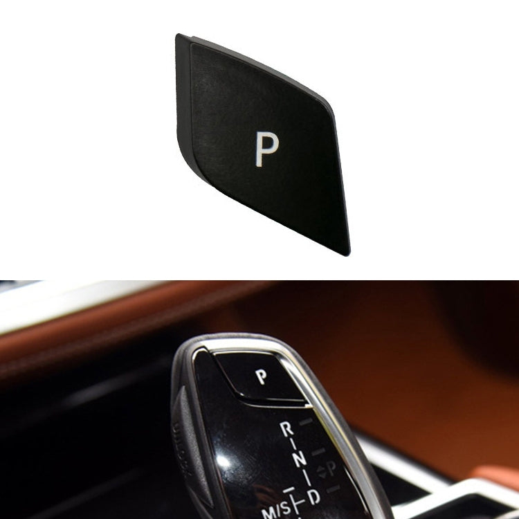 รถเกียร์คันเกียร์อัตโนมัติปุ่มตัวอักษร P หมวกสำหรับ BMW G แชสซี Series,ขับรถซ้าย, For BMW G Chassis Series (Black), For BMW G Chassis Series (Blue), For BMW G Chassis Series (Red)