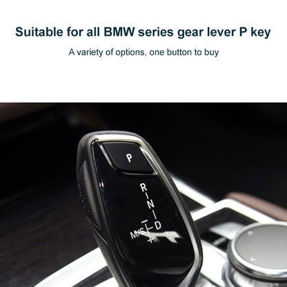 รถเกียร์คันเกียร์อัตโนมัติปุ่มตัวอักษร P หมวกสำหรับ BMW G แชสซี Series,ขับรถซ้าย, For BMW G Chassis Series (Black), For BMW G Chassis Series (Blue), For BMW G Chassis Series (Red)