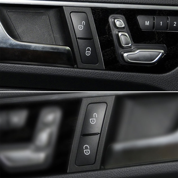 รถขวาประตูล็อคปุ่มสวิทช์ 2049058402 สำหรับ Mercedes-Benz W204 ขับรถซ้าย, For Mercedes-Benz W204 Right Side (Black), For Mercedes-Benz W204 Right Side (Red)