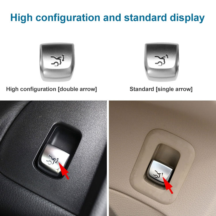ปุ่มสวิทช์ท้ายรถยนต์สำหรับ Mercedes-Benz W205 2015- รุ่นมาตรฐานการขับขี่ด้านซ้าย, Standard Version