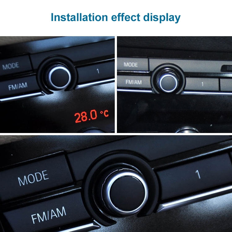 รถวิทยุสวิทช์เครื่องเล่น CD ปุ่มสวิทช์สำหรับ BMW 5 Series F10,ขับรถซ้าย, For BMW 5 Series F10