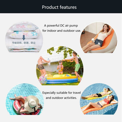 HT-426 USB ปั๊มลมไฟฟ้าสำหรับเรือยาง Inflatable Bed, HT-426 (Blue), HT-426 (White)