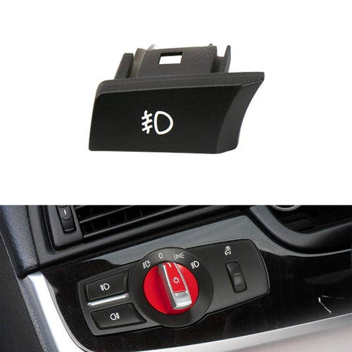 รถ ไฟตัดหมอกหน้าสวิตช์ปุ่มลูกบิดสำหรับ BMW 5 Series 2010-2017 ขับรถไปทางซ้าย, Front Fog Light Switch