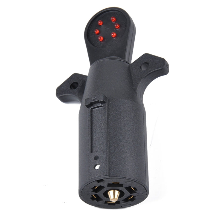 12V 7-Way Blade Trailer สายไฟเครื่องทดสอบวงจรรอบอะแดปเตอร์ 7 Pin US ปลั๊กสัญญาณเครื่องทดสอบ, Signal Tester