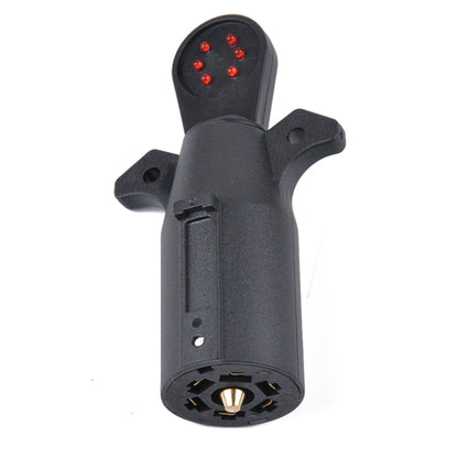 12V 7-Way Blade Trailer สายไฟเครื่องทดสอบวงจรรอบอะแดปเตอร์ 7 Pin US ปลั๊กสัญญาณเครื่องทดสอบ, Signal Tester