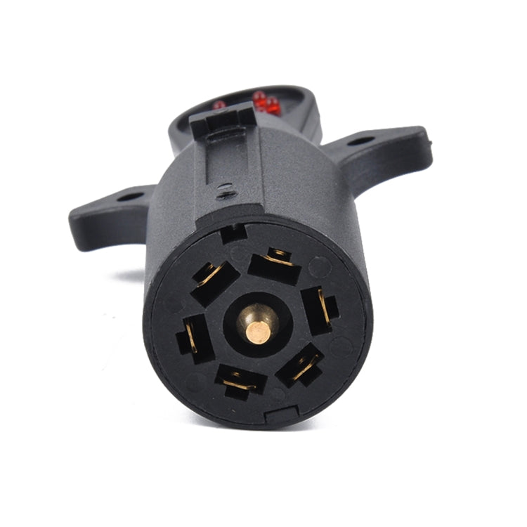12V 7-Way Blade Trailer สายไฟเครื่องทดสอบวงจรรอบอะแดปเตอร์ 7 Pin US ปลั๊กสัญญาณเครื่องทดสอบ, Signal Tester