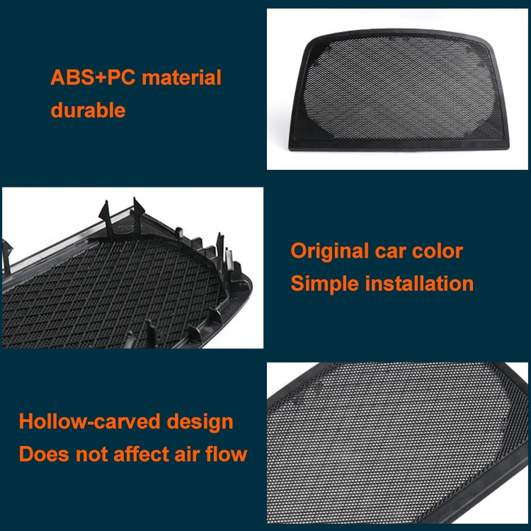 ฝาครอบลำโพงแดชบอร์ดรถยนต์สำหรับ BMW X5 / X6 ขับซ้าย, Dashboard Speaker Cover