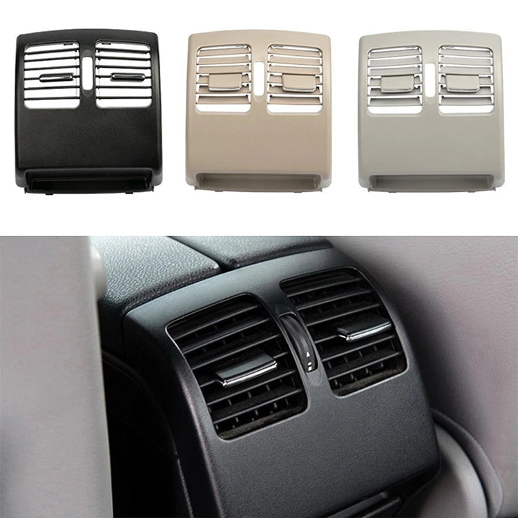 รถด้านหลังเครื่องปรับอากาศแผงระบายอากาศสำหรับเมอร์เซเดส-เบนซ์ W204 2007-2014 ขับซ้าย, For Mercedes-Benz W204 (Black), For Mercedes-Benz W204 (Grey), For Mercedes-Benz W204 (Beige)