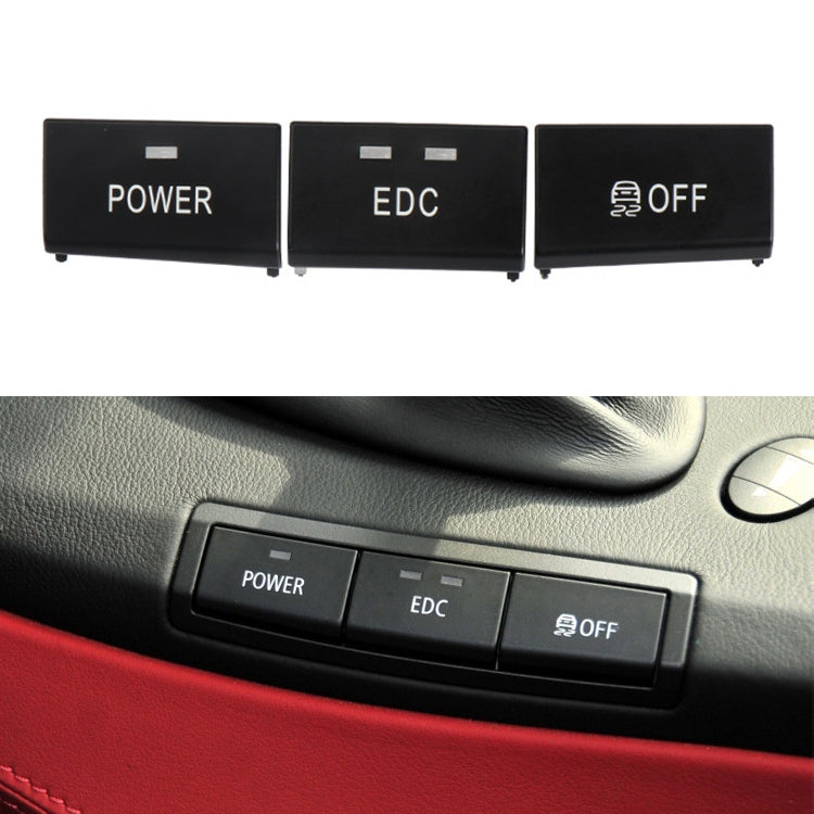 รถหมายเลข 2 คอนโซลกลางปุ่มสวิทช์สำหรับ BMW 3 Series M3 2005-2012,ขับรถซ้าย, No. 2
